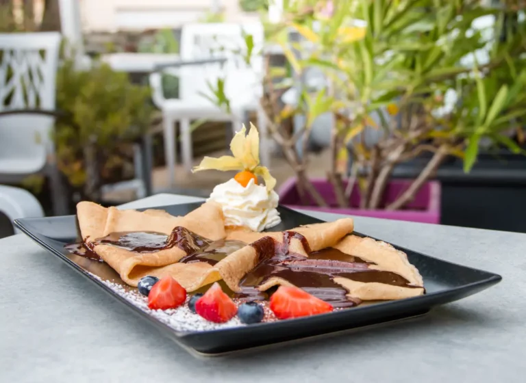 crêpes du restaurant les Tamarins de Vauville